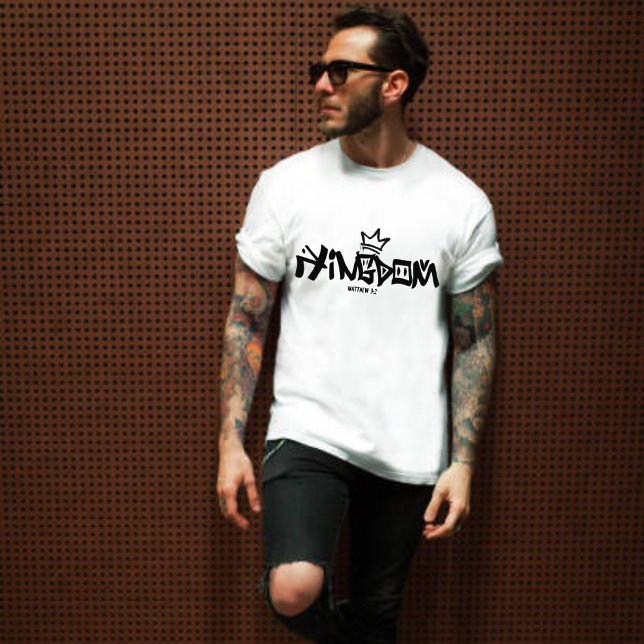 Kingdom graffiti Christian T-Shirt (Creator Uploaded)
