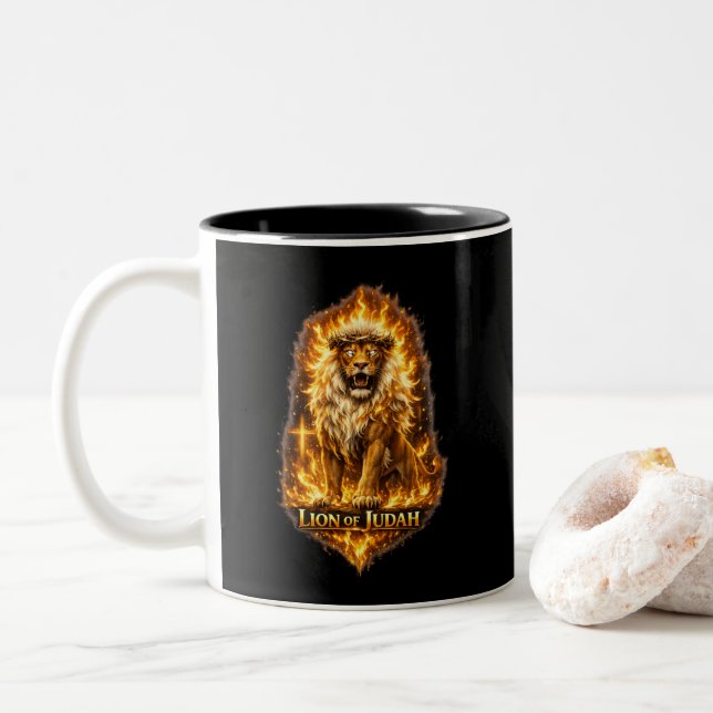 Kingdom Light - Light of Judah Mug (With Donut)