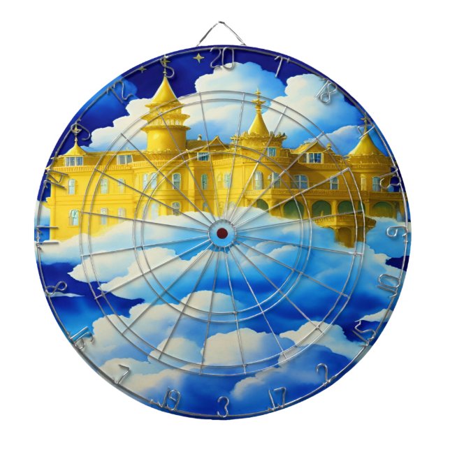 Kingdom Mansion Christian Dartboard (Front)