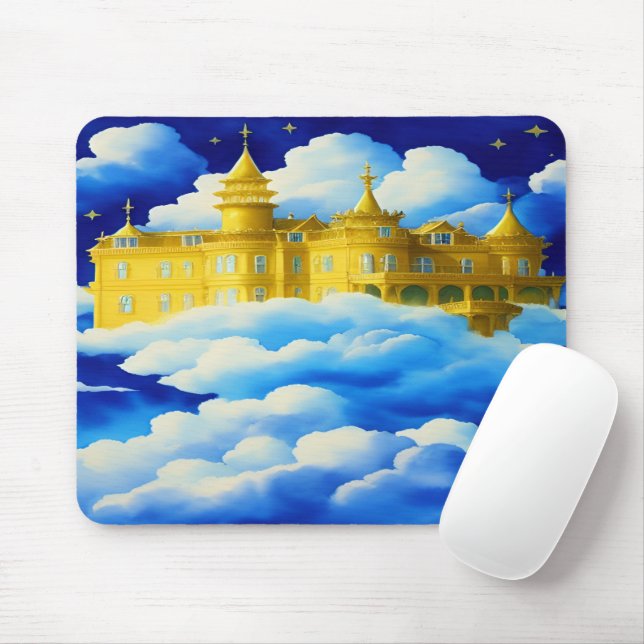 Kingdom Mansion Christian Mouse Pad (With Mouse)