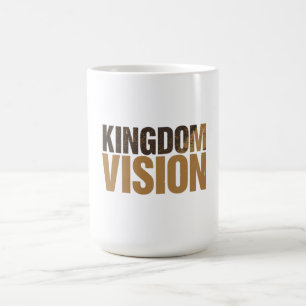Kingdom Mentality Faith Focus Discipline Design Coffee Mug