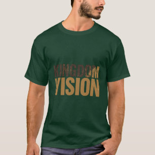 Kingdom Mentality Faith Focus Discipline Design T-Shirt