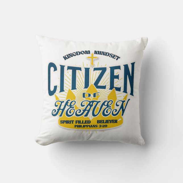 Kingdom mindset cushion (Front)