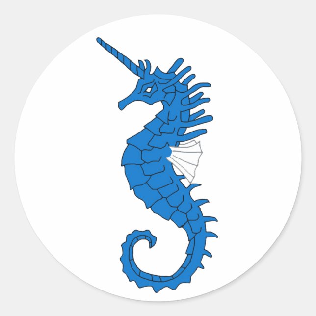 Kingdom of Atlantia Populace Badge Classic Round Sticker (Front)