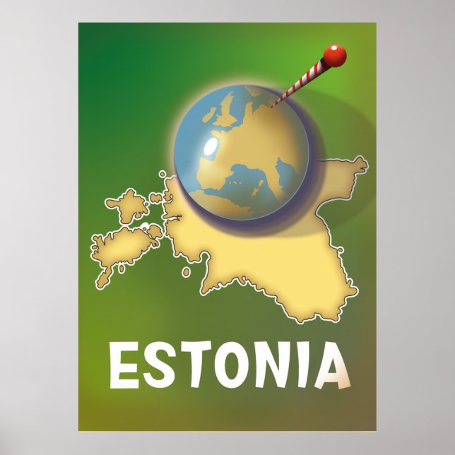 Kingdom of Belgium beautiful map Poster (Front)