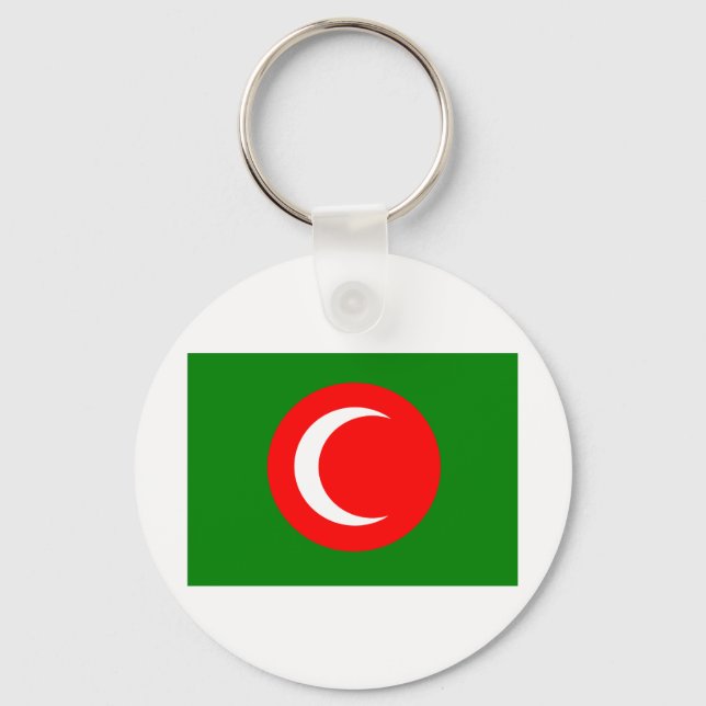 Kingdom of Kurdistan Flag (1922-1924, 1925) Key Ring (Front)