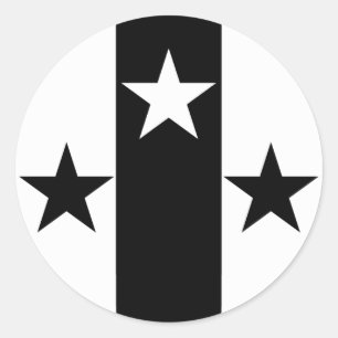 Kingdom of Meridies Populace Badge Classic Round Sticker