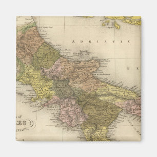 Kingdom of Naples or The Two Sicilies Magnet