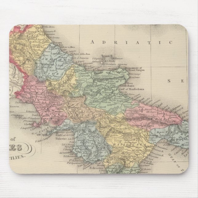 Kingdom of Naples or the Two Sicilies Mouse Pad (Front)