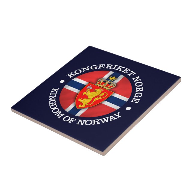 Kingdom of Norway Tile (Side)