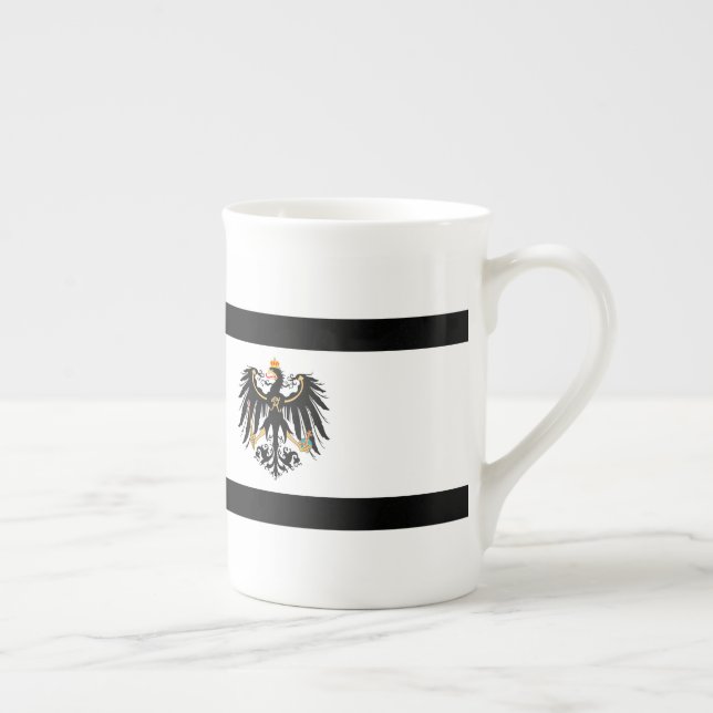 Kingdom of Prussia national flag Bone China Mug (Right)