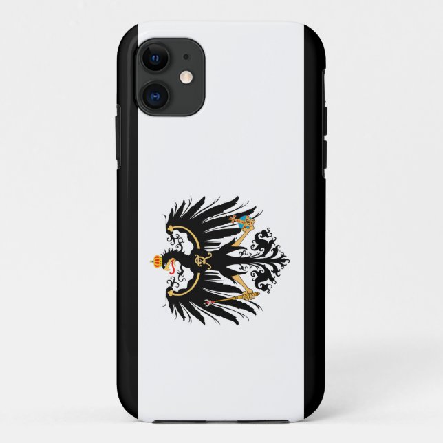 Kingdom of Prussia national flag Case-Mate iPhone Case (Back)