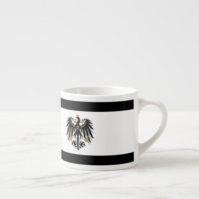 Kingdom of Prussia national flag Espresso Cup (Right)