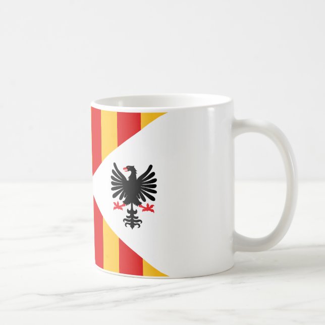 Kingdom of Sicily Flag Coffee Mug (Right)