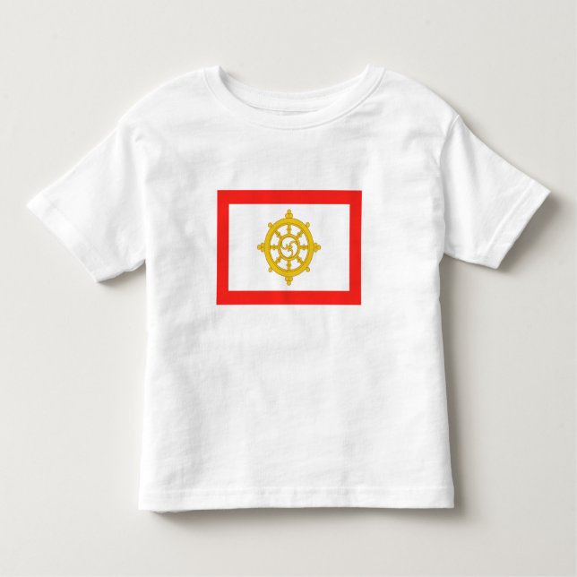 Kingdom of Sikkim Flag Toddler T-Shirt (Front)