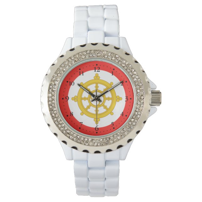 Kingdom of Sikkim Flag Watch (Front)