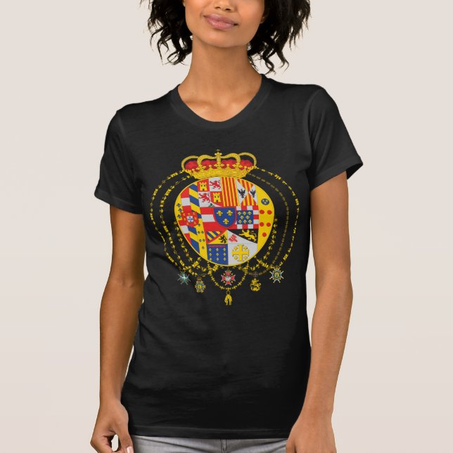 Kingdom of Two Sicilies Coat of Arms T-Shirt (Front)