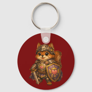 Kingdom squirrel guard key ring
