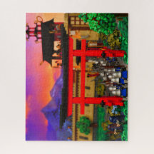 Kingdoms at War brick built Puzzle