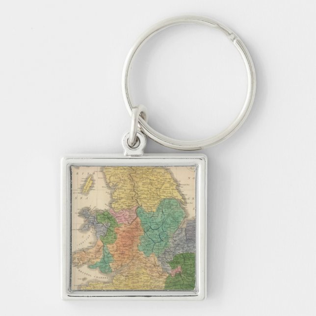 Kingdoms of the Anglo Saxons Key Ring (Front)
