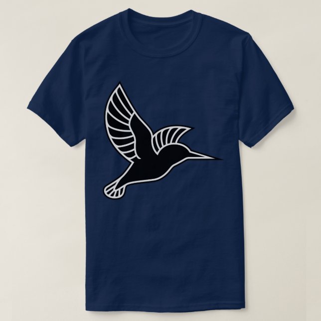 kingfisher artwork T-Shirt (Design Front)