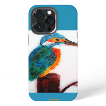 Kingfisher Bird Art Personalized