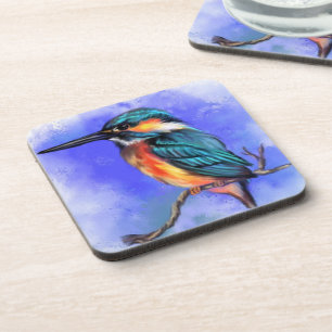 Kingfisher Bird Coaster