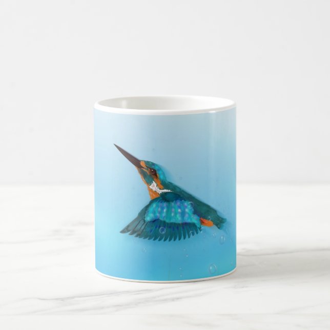 Kingfisher Bird Coffee Mug (Center)
