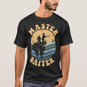 Kingfisher Bird Fishing - Folk Art Animal Illustra T-Shirt