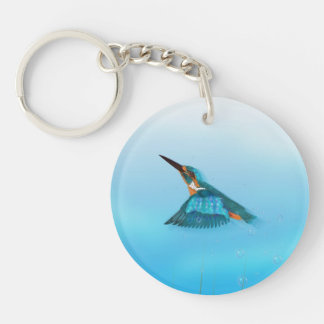 kingfisher Bird Key Ring