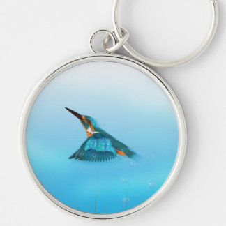 Kingfisher Bird Key Ring