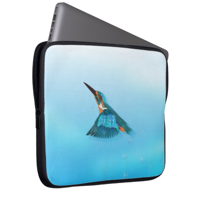 kingfisher Bird Laptop Sleeve (Front Right)