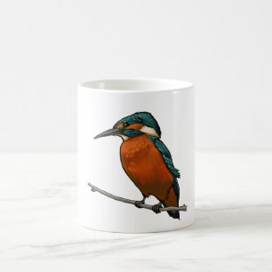 Kingfisher Bird Mug