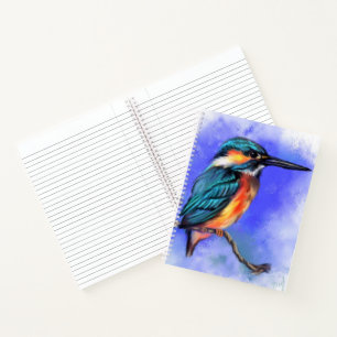 Kingfisher Bird Notebook