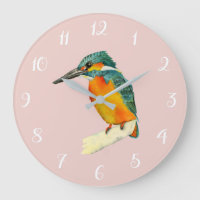 Kingfisher Bird Watercolor Painting