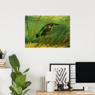 Kingfisher by Vincent van Gogh Poster
