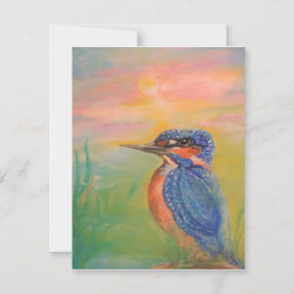 Kingfisher  Card