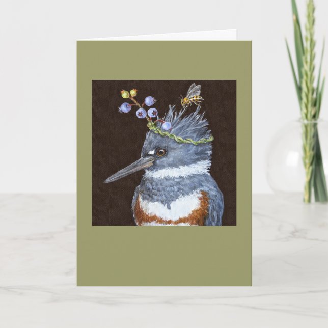 kingfisher card (Front)