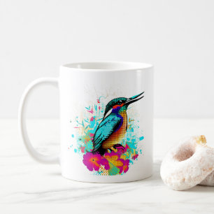 Kingfisher coffee mug