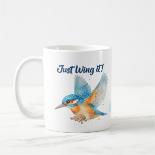 Kingfisher Coffee Mug – Just Wing It!