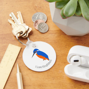 Kingfisher Design Key Ring