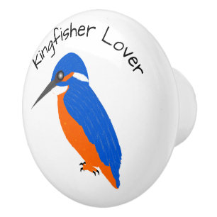 Kingfisher Design Personalised Ceramic Knob