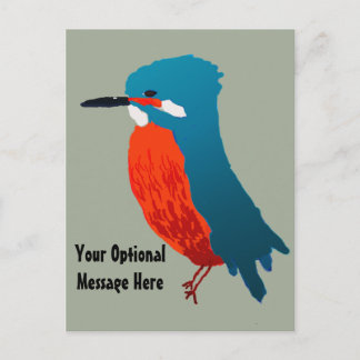 Kingfisher Design Postcard