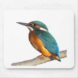 "Kingfisher" design products Mouse Pad