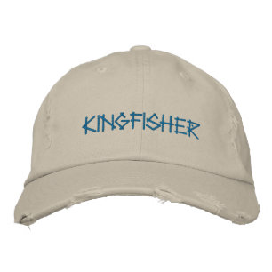 KINGFISHER EMBROIDERED HAT