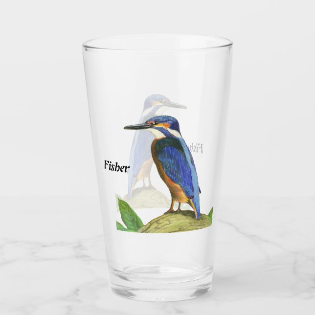 Kingfisher Glass (Front)