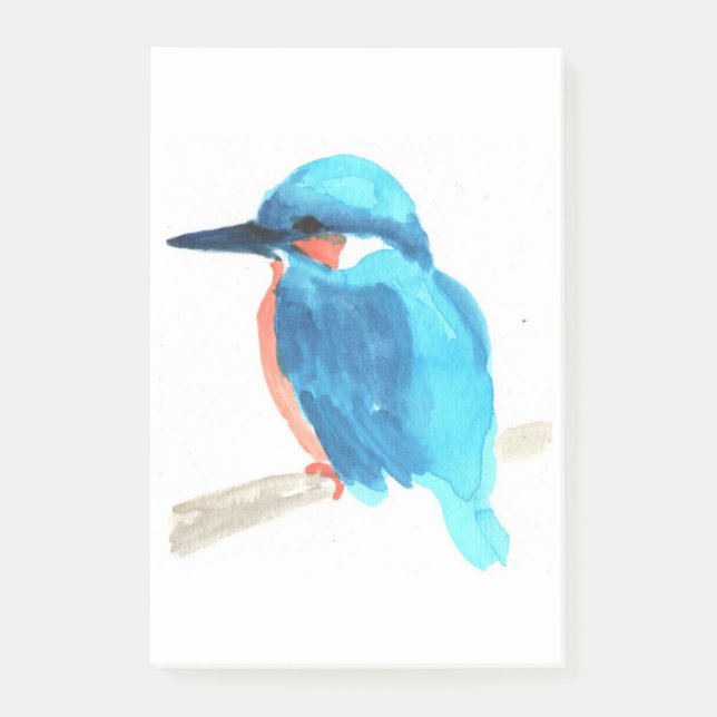 Kingfisher post-it notes (Front)