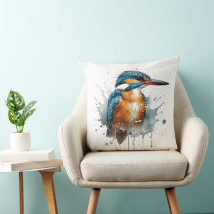 Kingfisher Splash Cushion