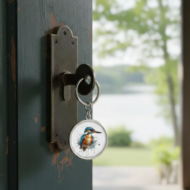 Kingfisher Splash Key Ring (Creator Uploaded)