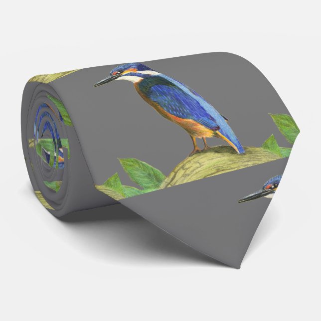 Kingfisher Tie (Rolled)